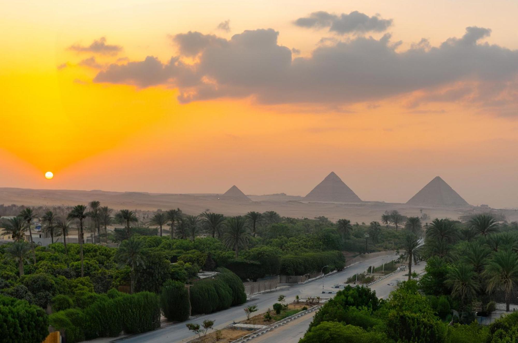 Golden Palm Sunrise Inn Kafret el-Gabal Kültér fotó