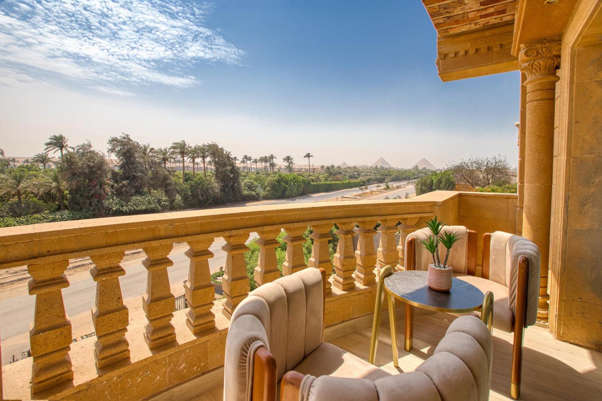 Golden Palm Sunrise Inn Kafret el-Gabal Kültér fotó